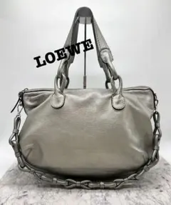 LOEWE メタリックレザー ショルダーバッグのサムネイル