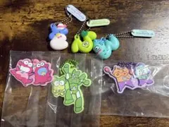 サンリオキーホルダー タキシードサム・けろけろけろっぴ・ハンギョドン