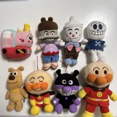 アンパンマン ぬいぐるみ 8体セット