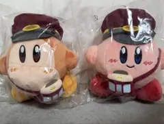 星のカービィ×阪急電車コラボ　カービィ・ワドルディ ぬいぐるみ セット