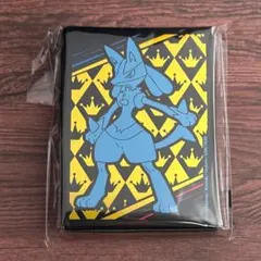【 海外ポケモンセンター限定!! 】ポケモン ルカリオ スリーブ デッキシールド