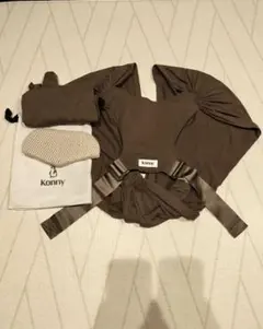 コニーフレックス 抱っこ紐 モカ ヘッドサポート付