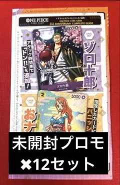 2ndアニバーサリー コンプリートガイド ゾロ十郎 おナミ 未開封プロモ