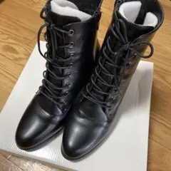 編み上げブーツ　袴用(24.5センチ)