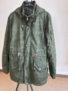 【値下げ(>_<)】ミリタリーモッズコート M-51パーカ スプリングコート