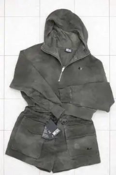 DIESELレディース　パーカー　ショートパンツ　セットアップ