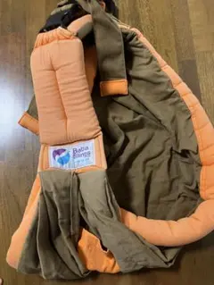 Baba Slings スリング抱っこひも オレンジ・カーキのサムネイル
