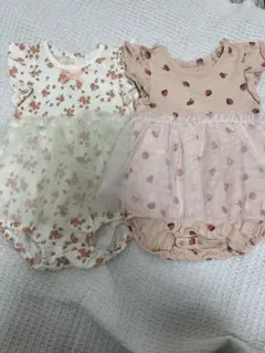 ロンパース・カバーオール 80cm 2点セット