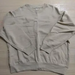 UNIQLO モナリザプリント トレーナー XL ベージュ