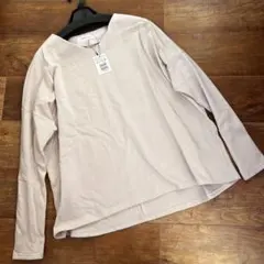 【新品】seasew(シーソー)　バックボタン　トップス　ゆったり　レディース 新品】seasew(シーソー) バックボタン トップス ゆったり レディース