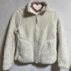 ユニクロ　レディースフリースボアリバーシブル　S