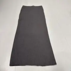 coca ニットスカート グレー