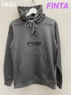 【美品/FINTA】フィンタ 吸汗速乾スウェットパーカー S フットサル
