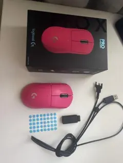 Logicool PRO X SUPERLIGHT マウス本体 ピンク
