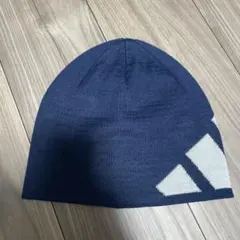 新品 アディダス／ニット帽 ／ビーニー／リバーシブル