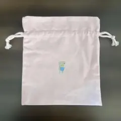 新品！ハンドメイドのファミリアワッペン付き給食袋！コップ袋！