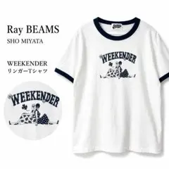 【美品】Ray BEAMS SHO MIYATA WEEKENDER リンガーTのサムネイル