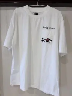 Disney Mickey & Minnie Tシャツ 3L ディズニー