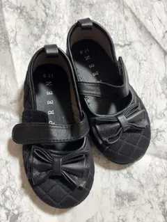 PREEN ブラック フォーマルシューズ　17cm