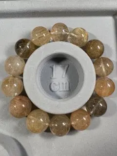 ✨高透明 細針ゴールドルチルクォーツ ブレスレット ✨