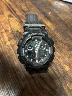 CASIO G-SHOCK GA-100MC 5081 純正布ベルト ブラック