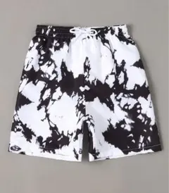 新品　140cm〜150cm 水着　タイダイ染め　スイミングパンツ