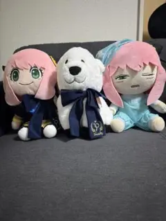 SPY×FAMILY ぬいぐるみまとめ売り アーニャ ボンド 制服 パジャマ