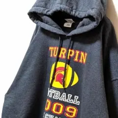 ギルダン 2009ターピンFAVCチャンピオン パーカー グレー灰色L古着