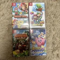Nintendo Switch ゲームソフト 4本セット