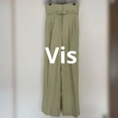 美品　Vis パンツ SSサイズ ベルト付き　秋にぴったり