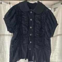 Ｐ*ト様 tricot COMME des GARCONS 半袖シャツ ブラックのサムネイル