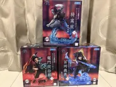 鬼滅の刃　XrossLink　竈門炭治郎　冨岡義勇　猗窩座　フィギュア3個セット