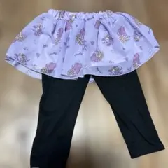 ディズニープリンセス　ズボンスカート110