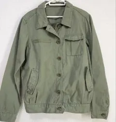 【即日発送】オリーブグリーン ミリタリージャケット