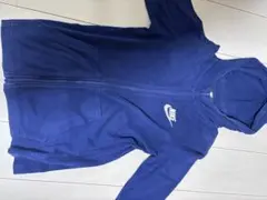 NIKE キッズ ジップアップパーカー ネイビー