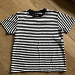 ストライプデザイン 半袖Tシャツ