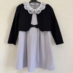 フォーマルドレス レース襟 セレモニー 卒園 入学 120