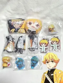 鬼滅の刃 鬼滅 我妻善逸 ガチャガチャ まとめ売りセット