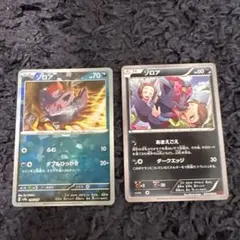 ゾロア(マスターボールミラー)&おまけ(xy8 c ゾロア)