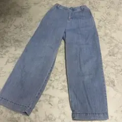 【シネマクラブ】レディース ストレート デニム パンツ ジーパン S