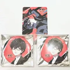 アトレ秋葉原 ペルソナ30th 女神異聞録 P1 缶バッジ P1】ペルソナ30th アトレ秋葉原コラボ 女神異聞録 主人公セット - メルカリ