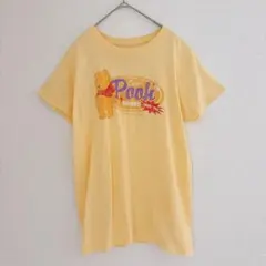【Mサイズ】ディズニー　Tシャツ　くまのプーさん　アメリカ　古着