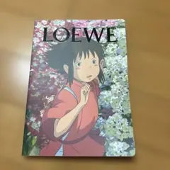 ロエベ LOEWE ジブリ 千尋　ノート 袋　湯札　リボン　千と千尋　ノベルティ 千と千尋の神隠し」がロエベとコラボ！ バッグやウェアが本日1月7日