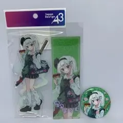 東方project 魂魄妖夢 平成ギャル アクリルスタンド バッジ クリアしおり