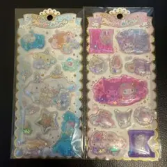 【正規品】ウォーターインシール　シナモロール マイメロディ クロミ シールセット