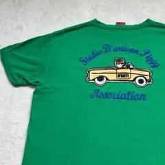 スタジオダルチザン　刺繍　Tシャツ　グリーンのサムネイル