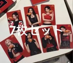 BABYMONSTER マック マクドナルド 香港マカオ限定 トレカ ７枚セット BABYMONSTER マック マクドナルド 香港コラボ限定 トレカ 7枚セット