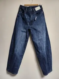 GU　バレルレッグジーンズ サイズ29 ブルー