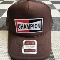 【HC】OTTOトラッカーワッペンキャップ CHAMPION ブラウン