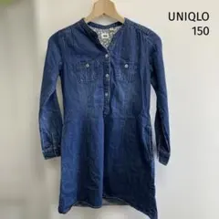 UNIQLO キッズ デニムワンピース 150cm